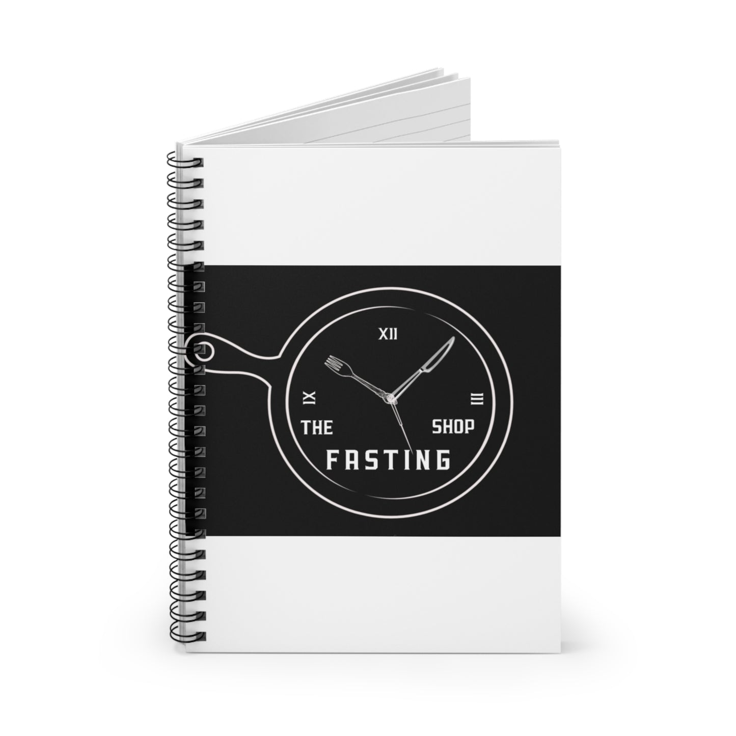 Fasting Tracker Spiral Notebook - Ruled Line