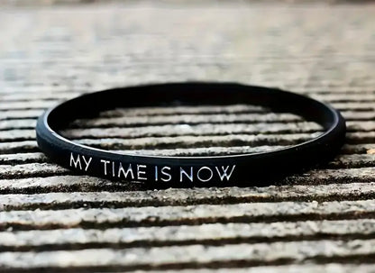 My time is now bracelet.