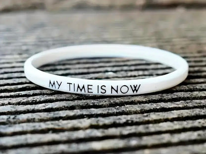 My time is now bracelet.