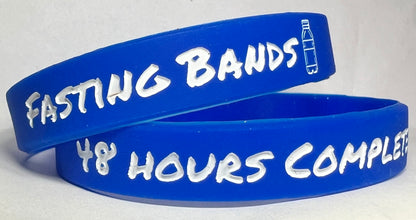 Blue 48 hour completed Fasting Band