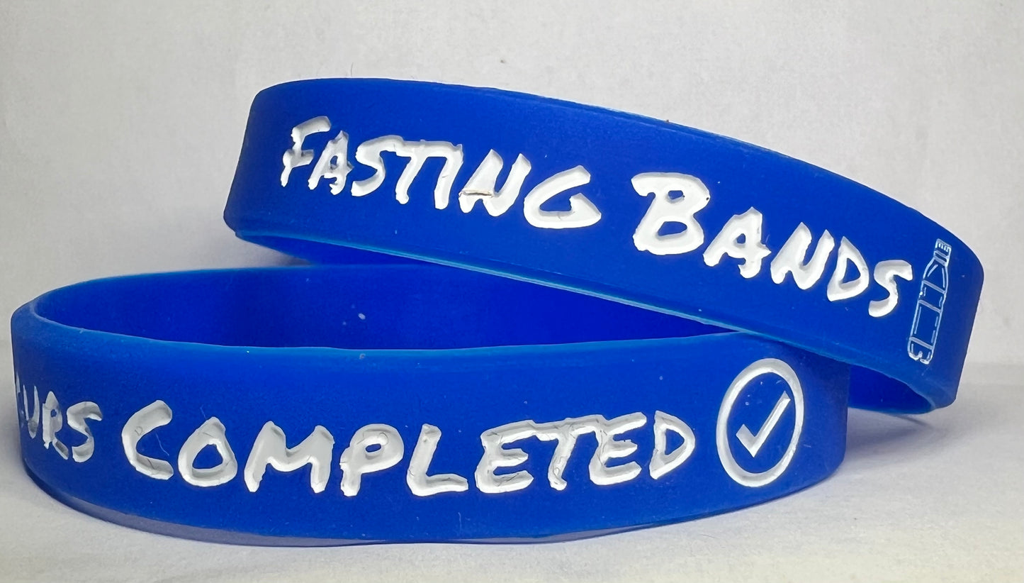 Blue 48 hour completed Fasting Band