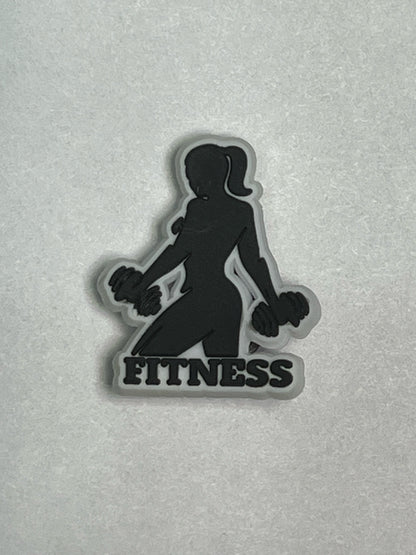 Croc charm female fitness